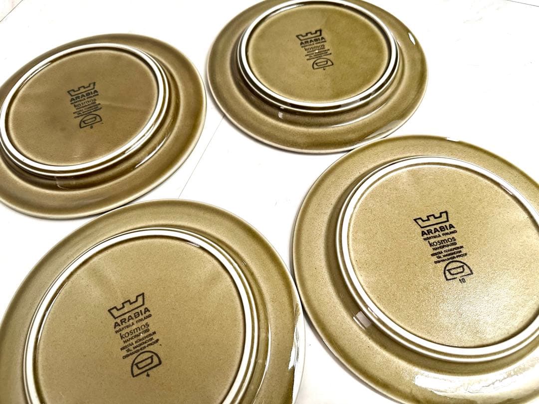 アラビア コスモス20cmプレート 4枚