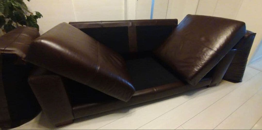 【12/1まで】KEYUCA ケユカ レザー ソファー 本革