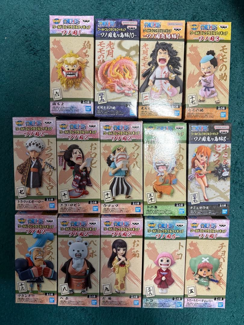 ワンピース ワーコレ　ワノ国セット
