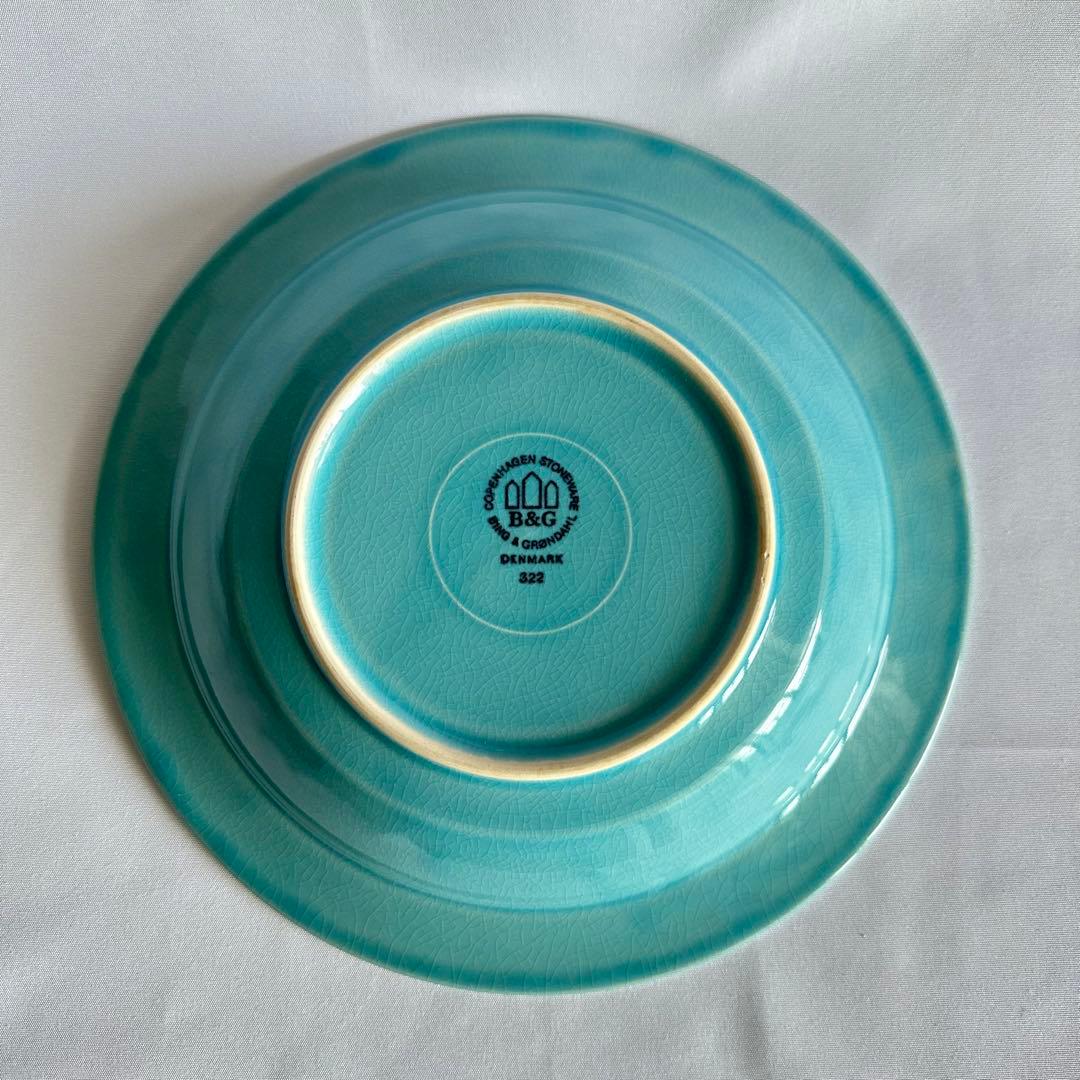 《最終値下げ》クイストゴー　コーディアルパレット　ターコイズ　スーププレート