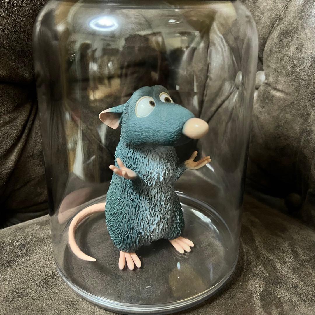 【激レア】レミーのおいしいレストラン　フィギュア ガラス瓶入り　非売品