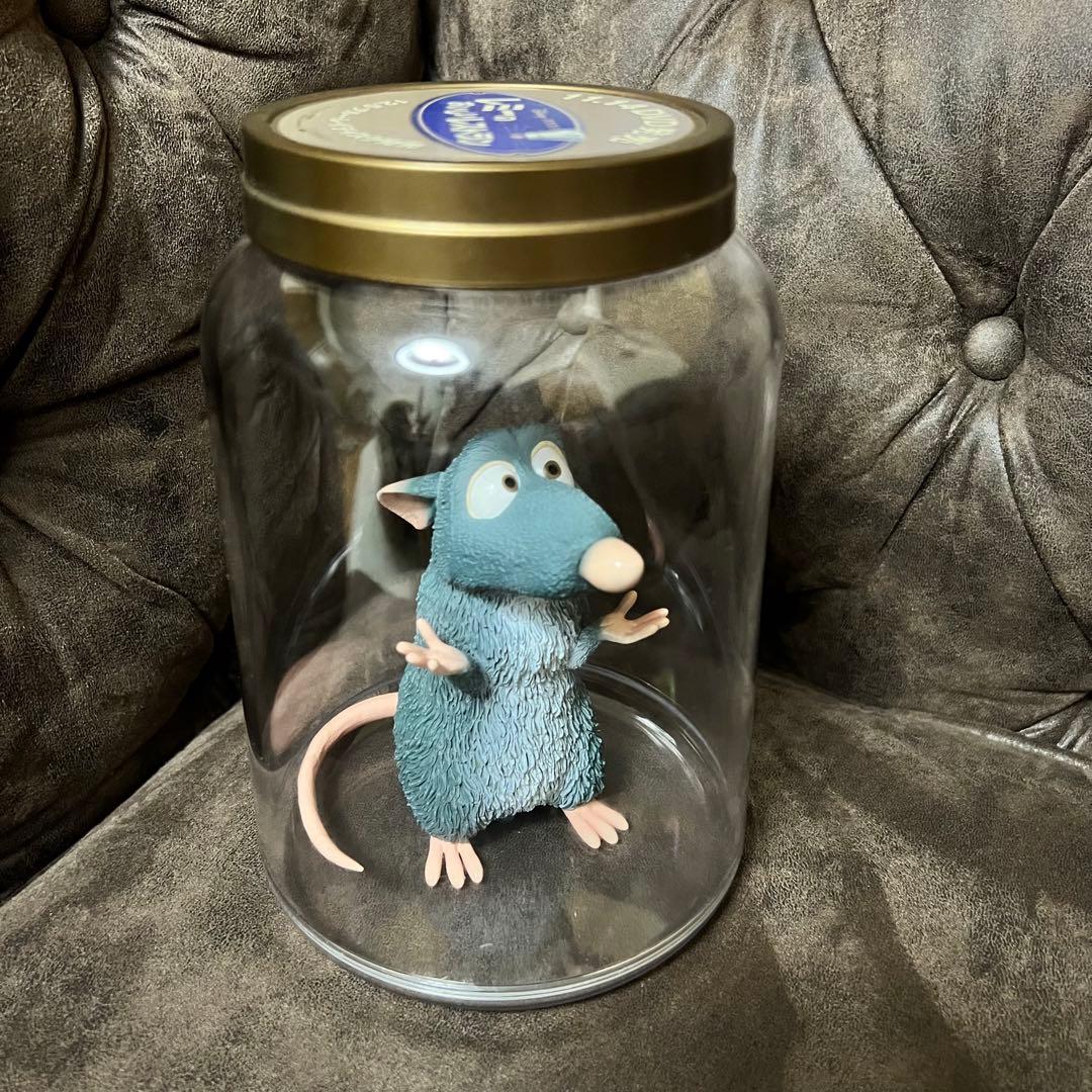 【激レア】レミーのおいしいレストラン　フィギュア ガラス瓶入り　非売品