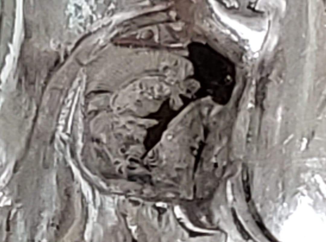 純銀950 特大 サーバー トング スターリングシルバー フランス