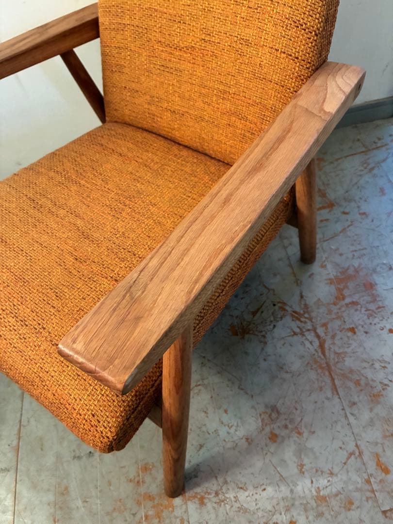 ハンス・J・ウェグナー チェア　GE260 リプロダクト　イエロー