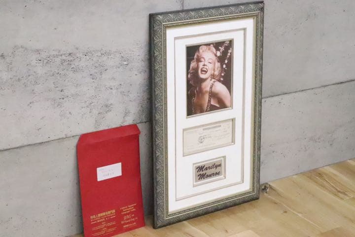 GMDH166○ Marilyn Monroe / マリリン・モンロー 直筆サイ
