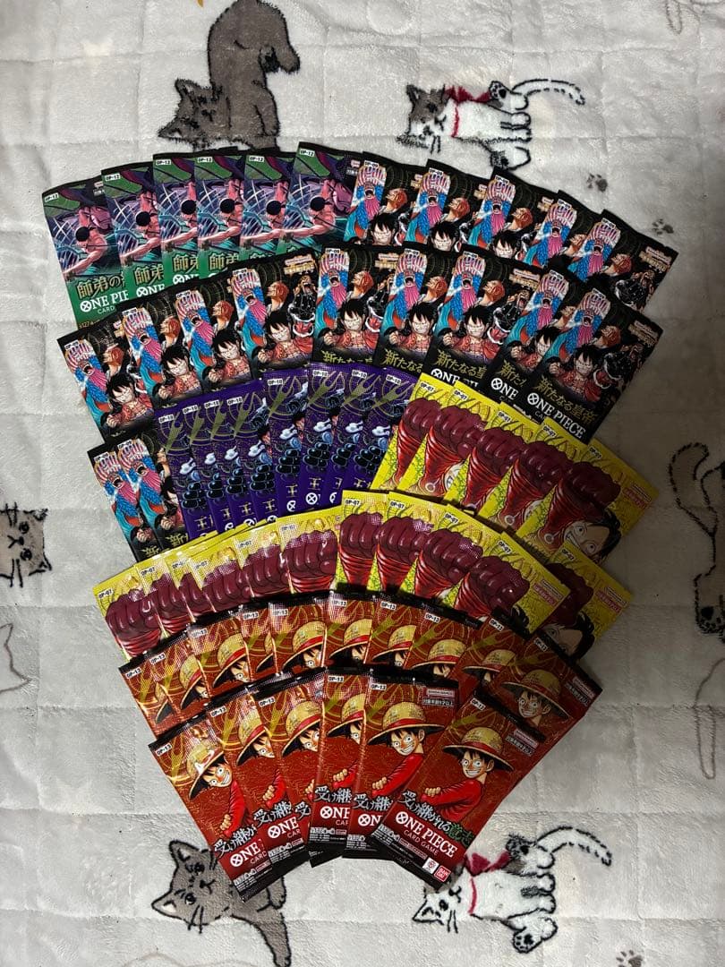 ワンピースカード】バラパック 62パックセット 受け継がれる意志、新た