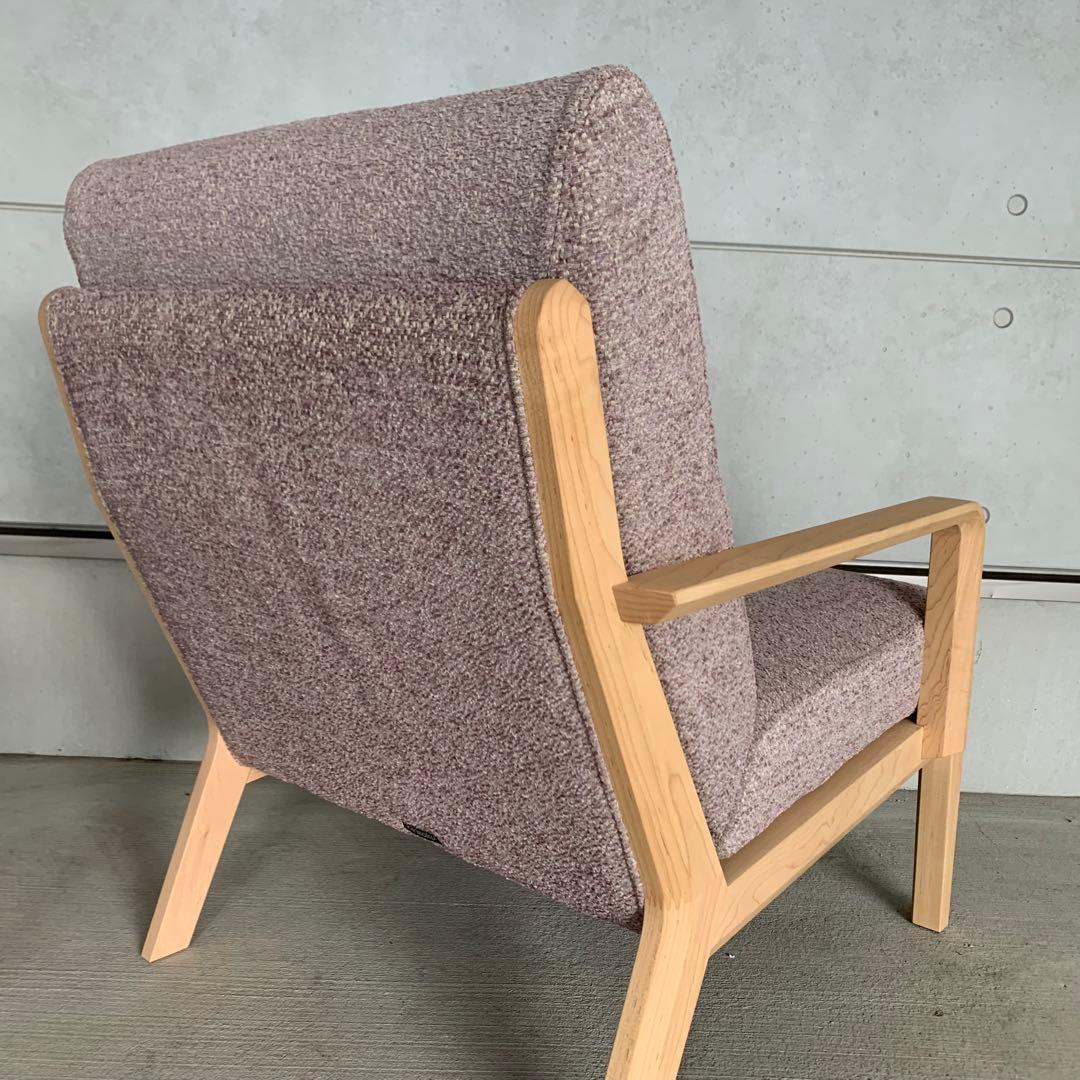 【極美品】karimoku カリモク WU45 1Pソファ ラウンジチェア