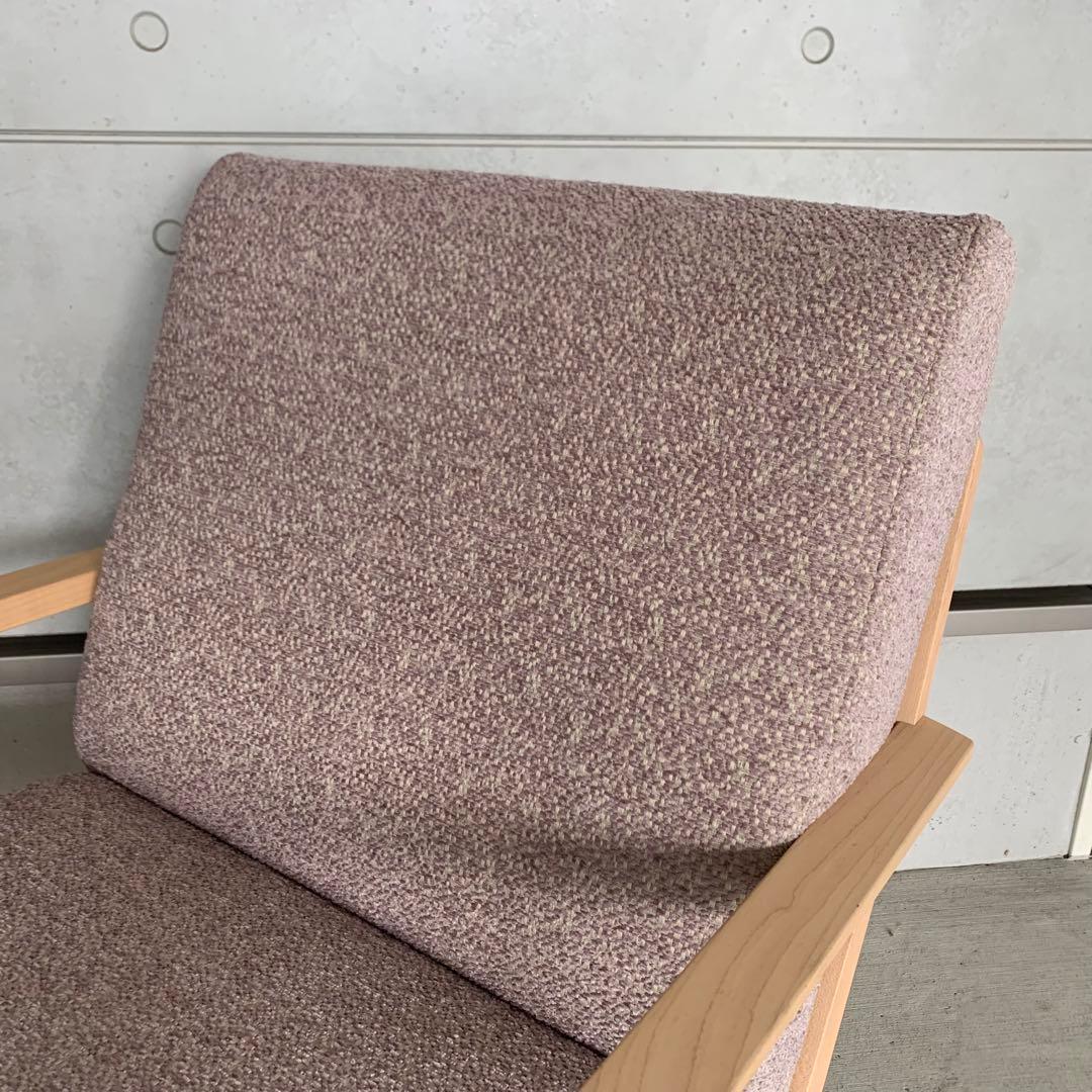 【極美品】karimoku カリモク WU45 1Pソファ ラウンジチェア