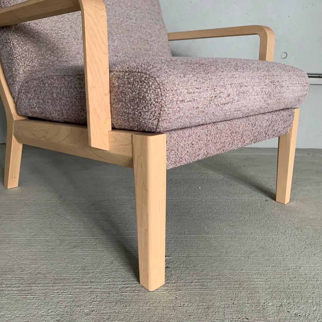 【極美品】karimoku カリモク WU45 1Pソファ ラウンジチェア