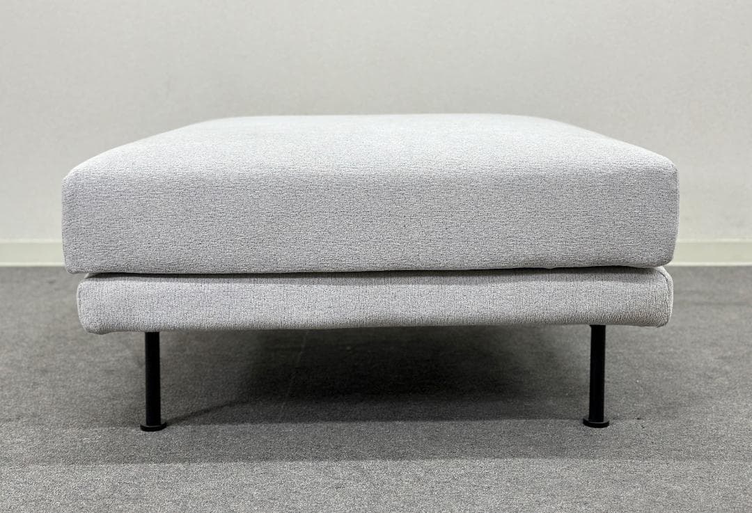 シーヴ■モンスソファ オットマン　ライトグレー　シンプルモダン　カバーリング仕様