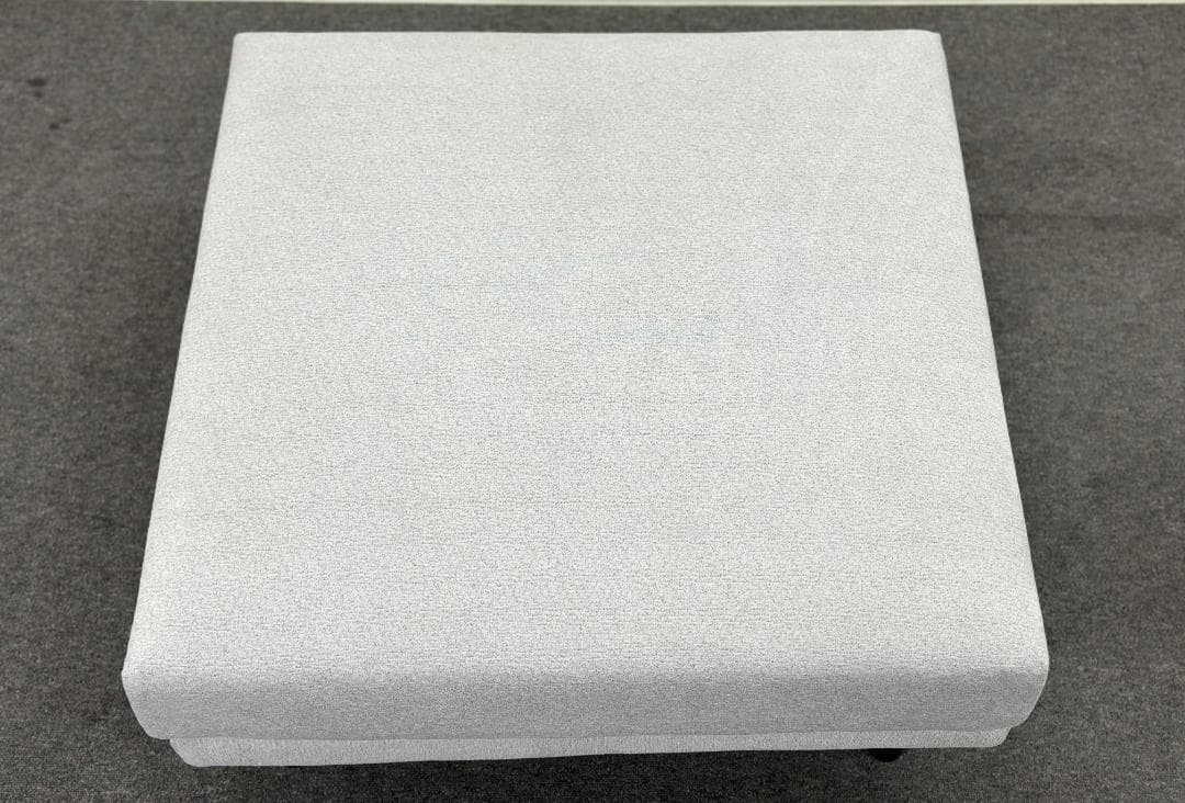 シーヴ■モンスソファ オットマン　ライトグレー　シンプルモダン　カバーリング仕様