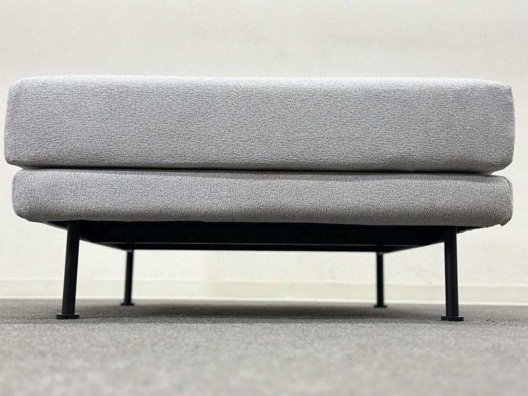 シーヴ■モンスソファ オットマン　ライトグレー　シンプルモダン　カバーリング仕様