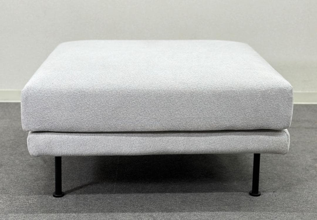 シーヴ■モンスソファ オットマン　ライトグレー　シンプルモダン　カバーリング仕様