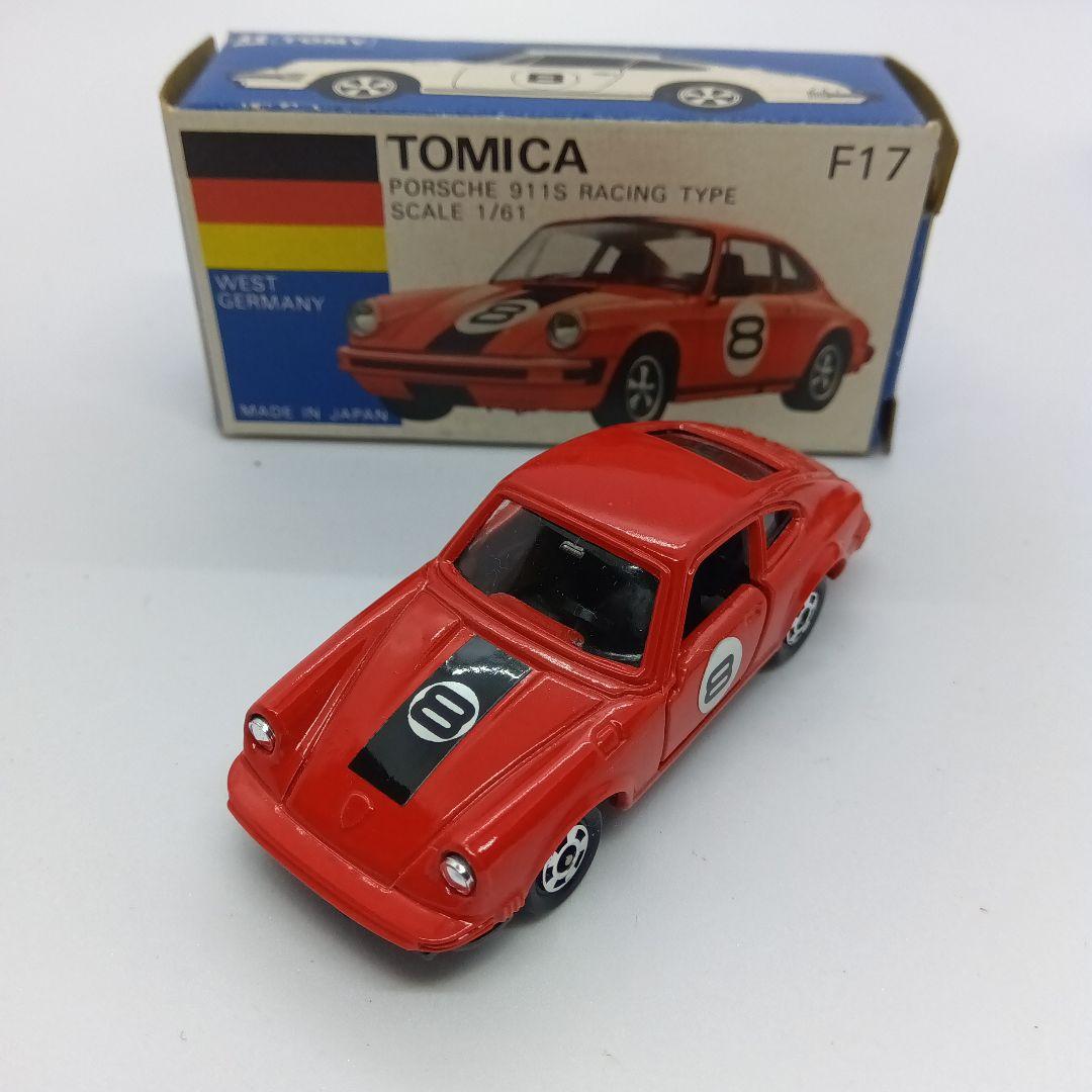 トミカ 青箱 F17 ポルシェ 911S レーシングタイプ 3台セット 日本製