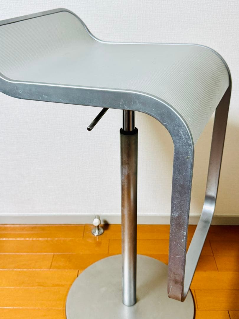 Lapalma バースツール シルバー 2脚セット