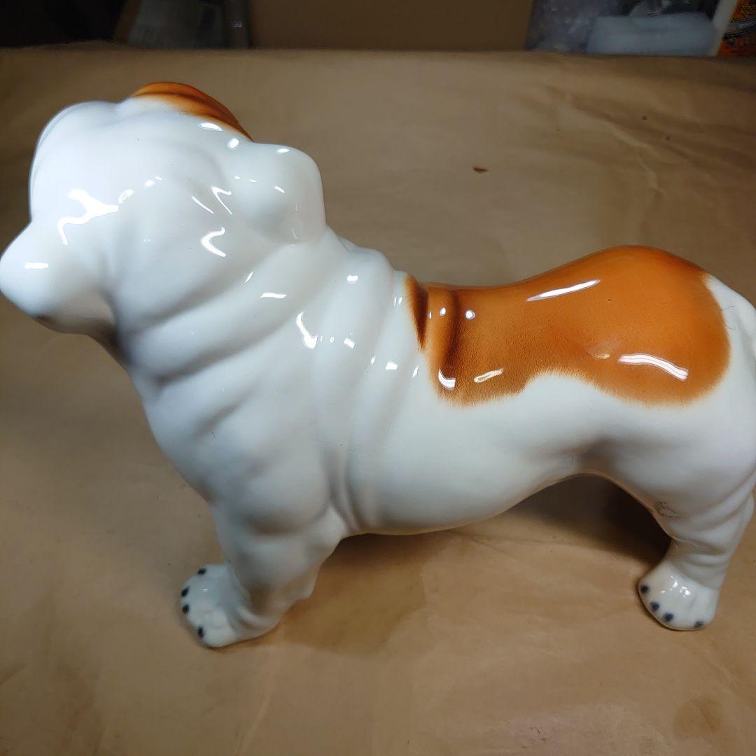 ブルドッグ オブジェ イタリア 陶器 - メルカリ