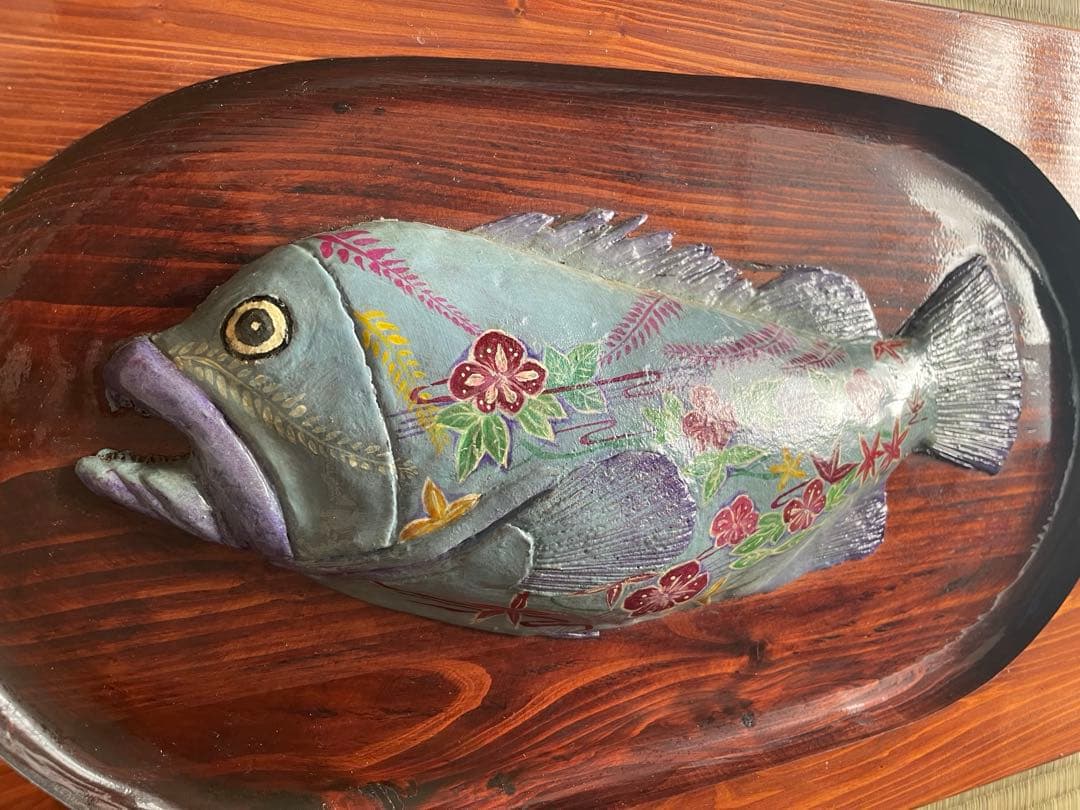 魚の壁掛け