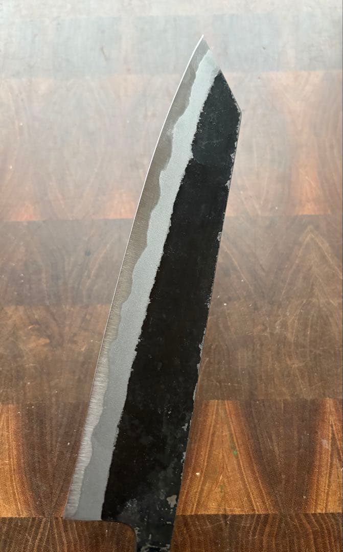 土佐打刃物　青2 切付　和　牛刀　210mm 7寸　包丁　霞　手打　未使用　青紙