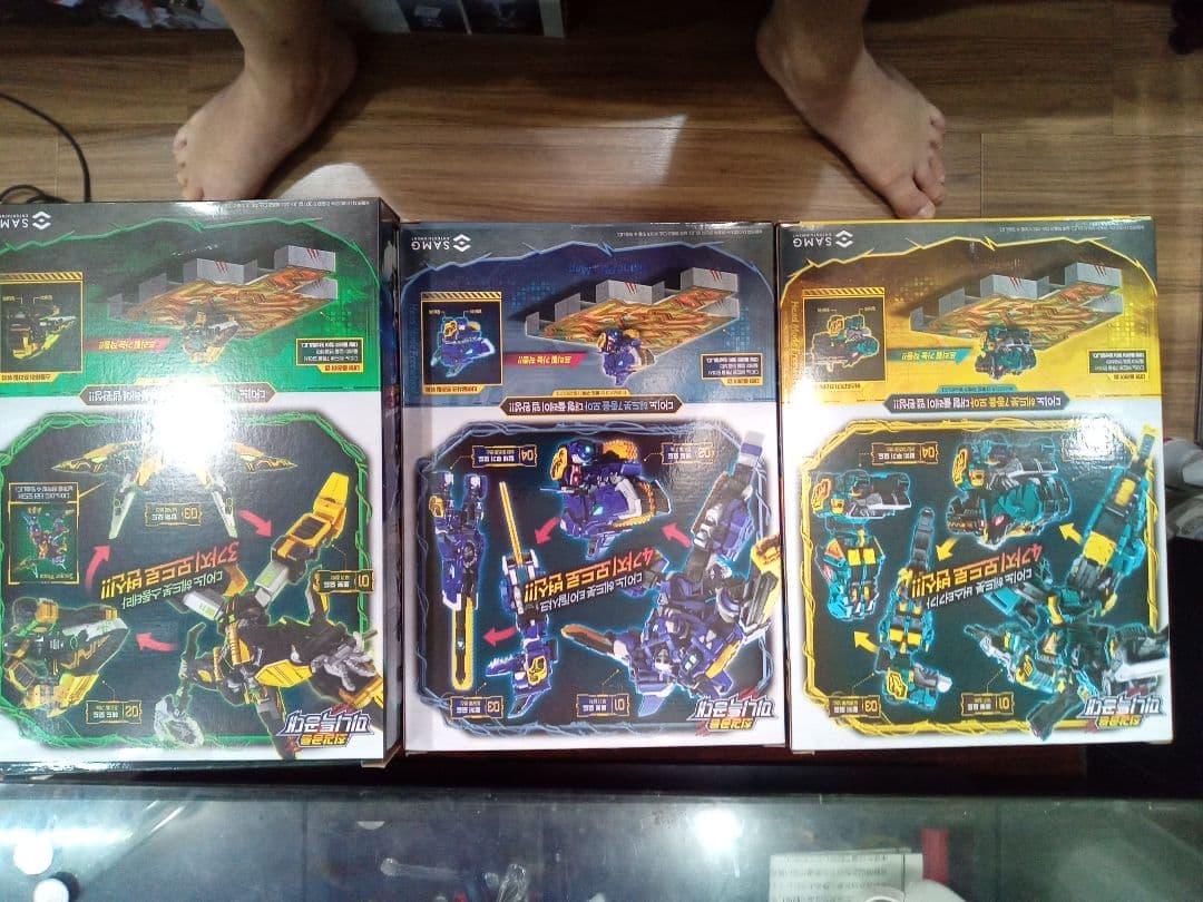 レックスカイザーD9セット 韓国トイ ミニフォース 最強恐竜 - メルカリ