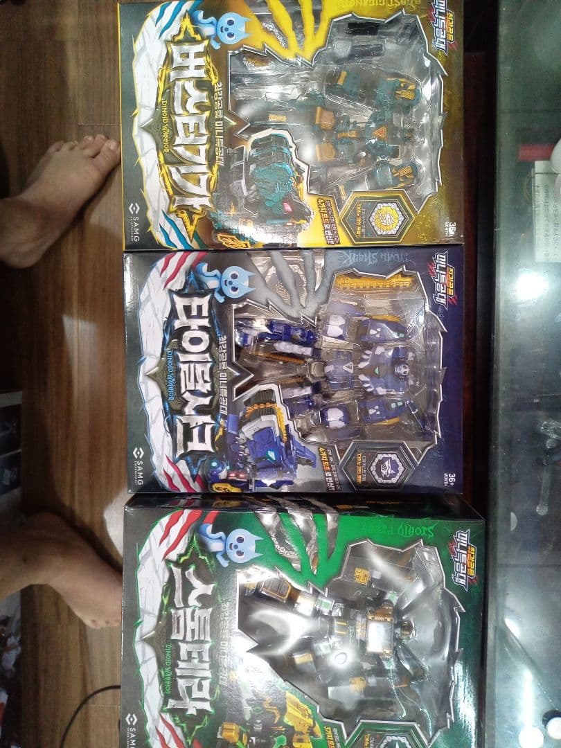 レックスカイザーD9セット 韓国トイ ミニフォース 最強恐竜 - メルカリ