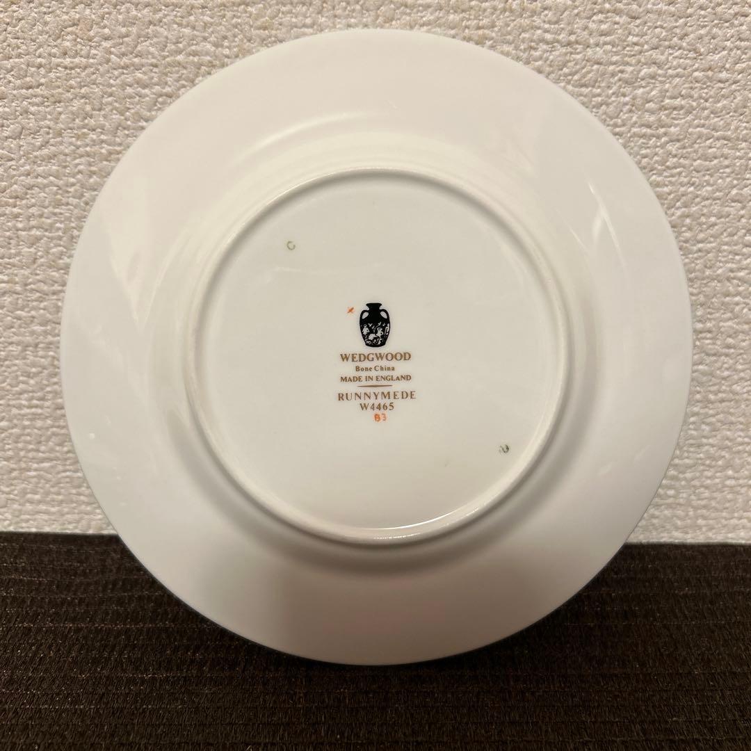ウェッジウッド　ラニーミード　ターコイズ　デザートプレート　15.5cm