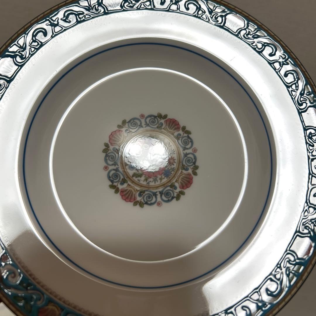 ウェッジウッド　ラニーミード　ターコイズ　デザートプレート　15.5cm