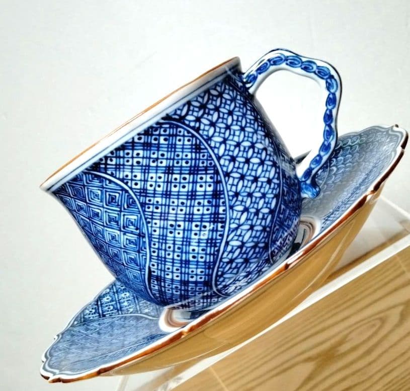 ☆ 平安春晃 清水焼 祥瑞コ―ヒ―碗皿 - メルカリ