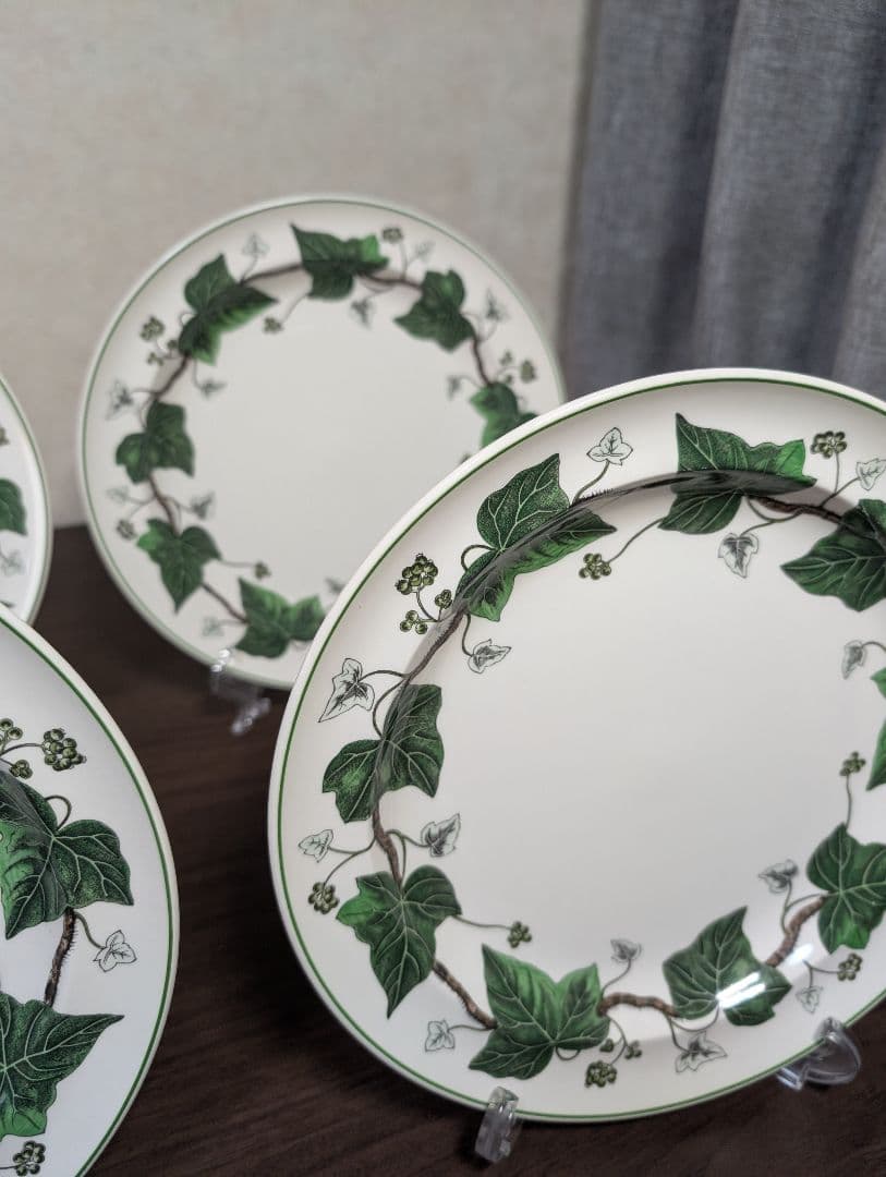  ウェッジウッド　ナポレオンアイビー　大皿　4枚セット