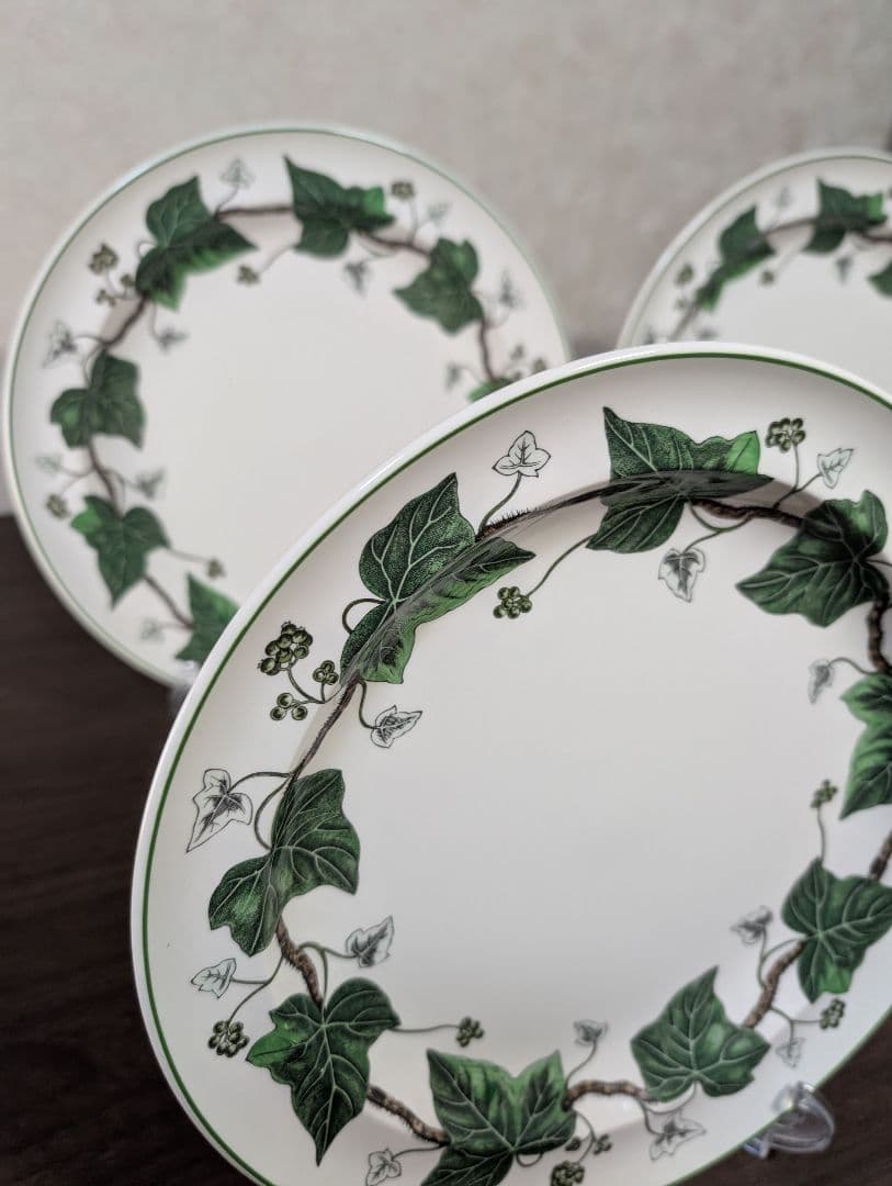  ウェッジウッド　ナポレオンアイビー　大皿　4枚セット