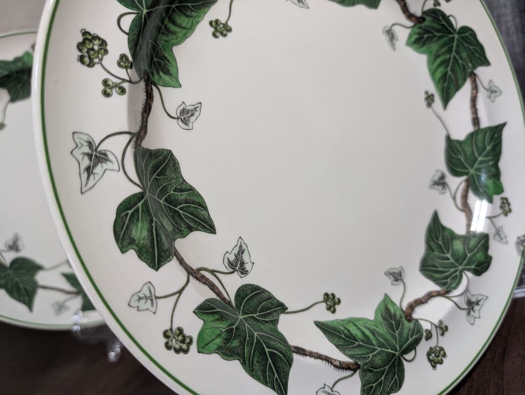  ウェッジウッド　ナポレオンアイビー　大皿　4枚セット