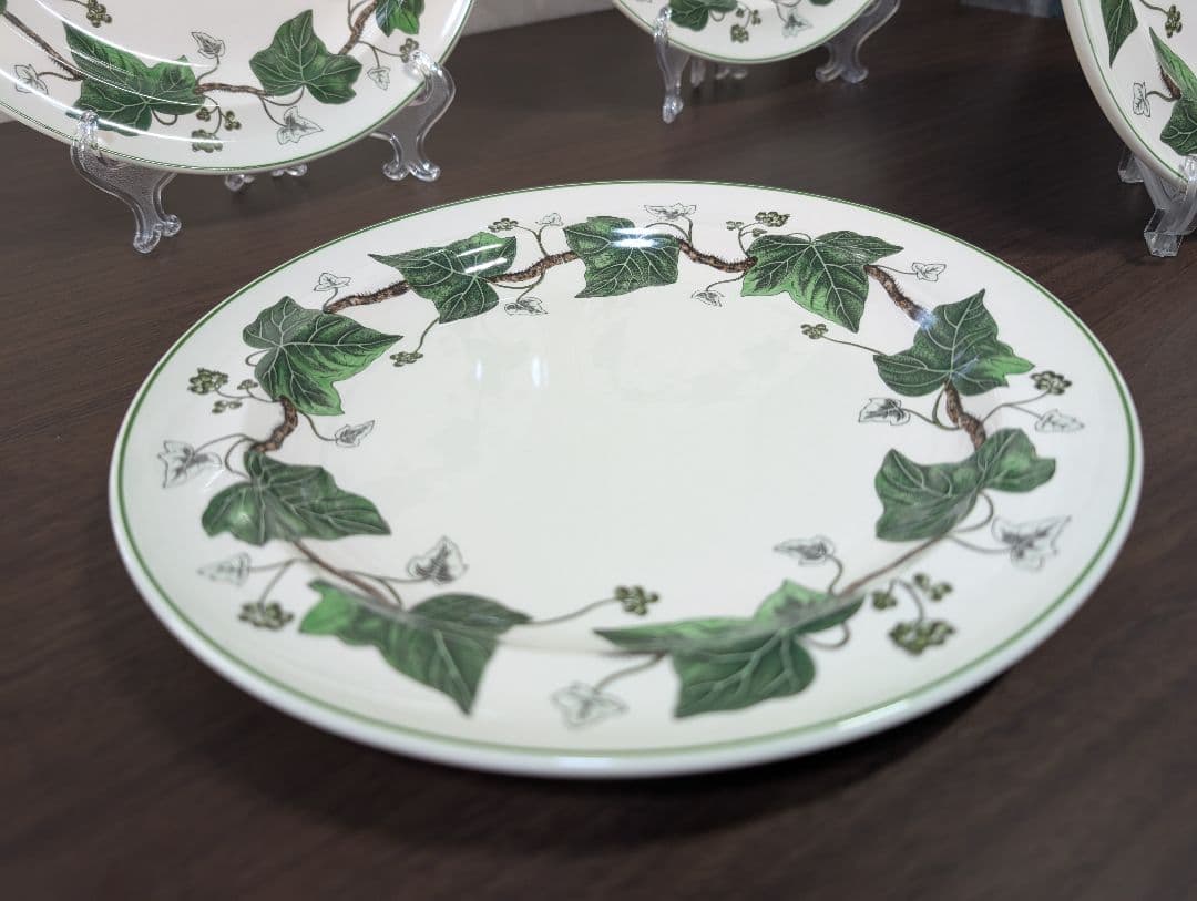  ウェッジウッド　ナポレオンアイビー　大皿　4枚セット