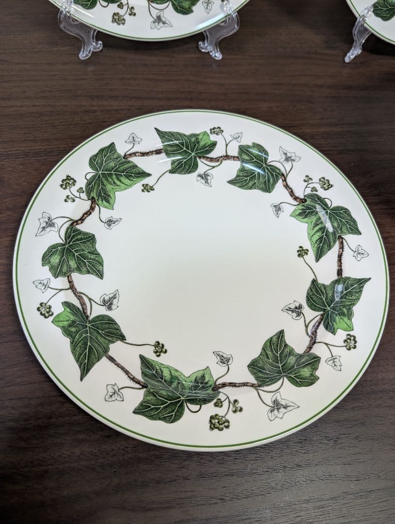  ウェッジウッド　ナポレオンアイビー　大皿　4枚セット