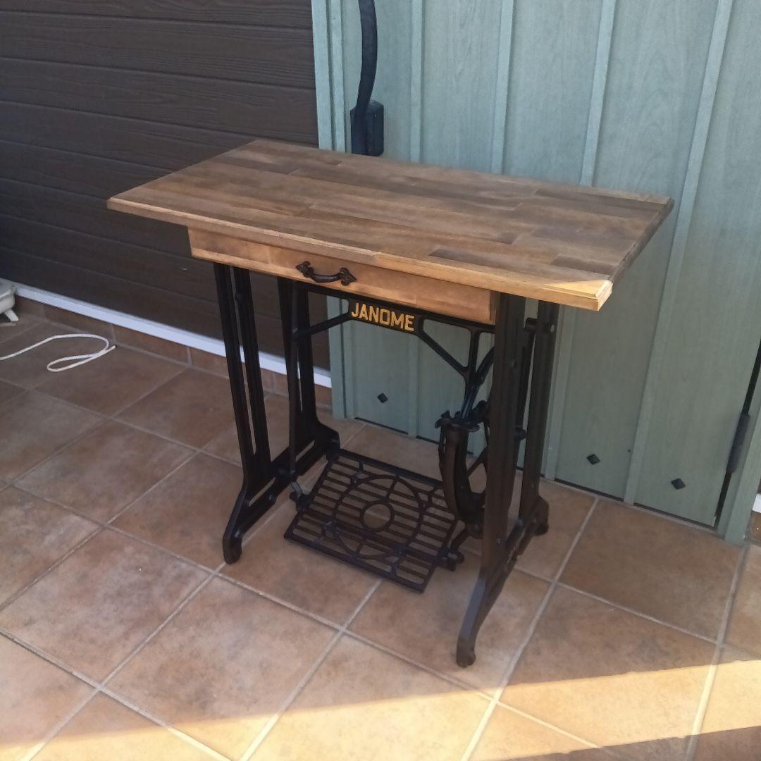 足踏みミシンテーブル　ジャノメ　JANOME