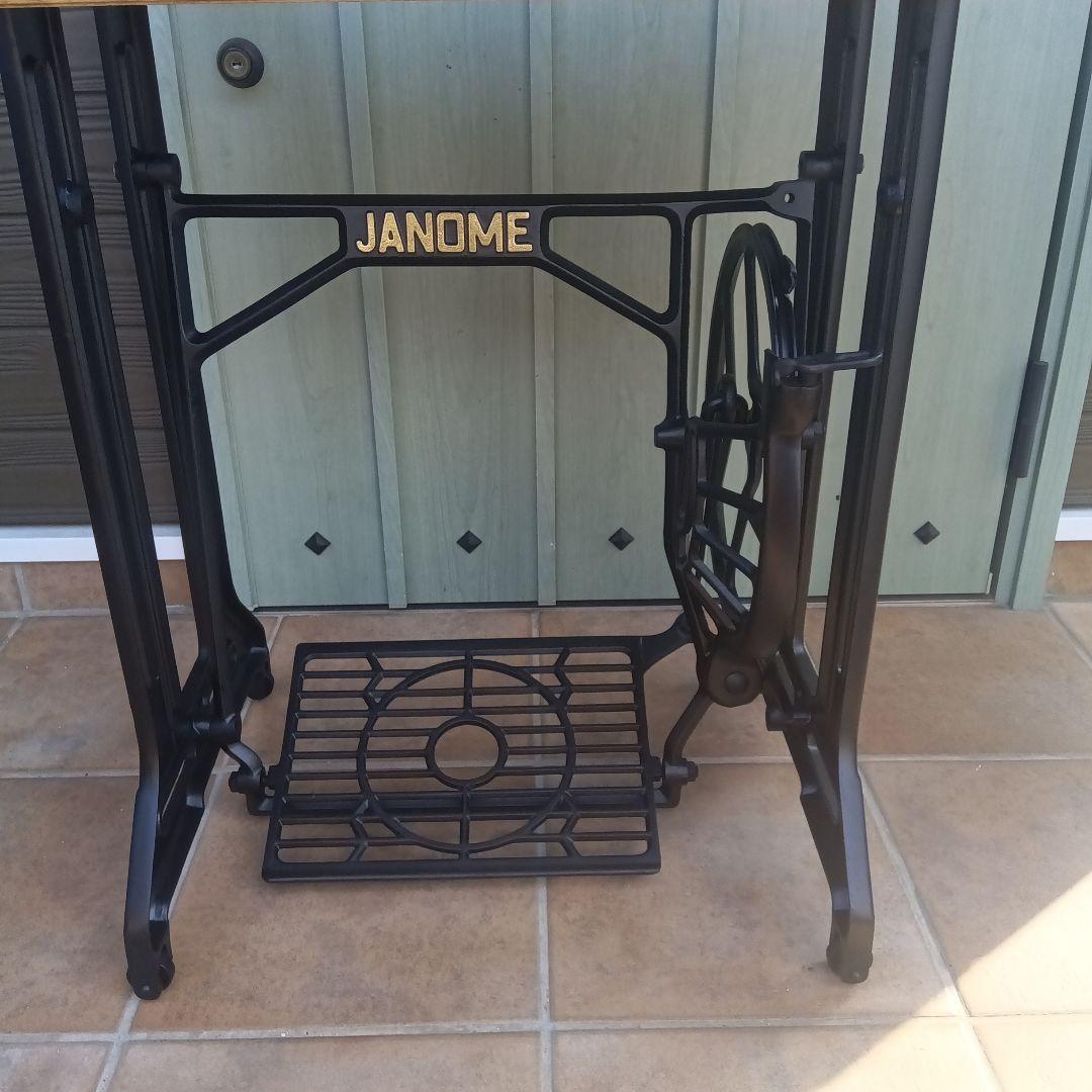 足踏みミシンテーブル　ジャノメ　JANOME