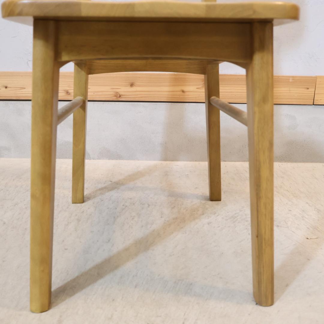 ICHIBA 市場家具 Rasic オーク材 ダイニングチェア レトロ 椅子 - メルカリ