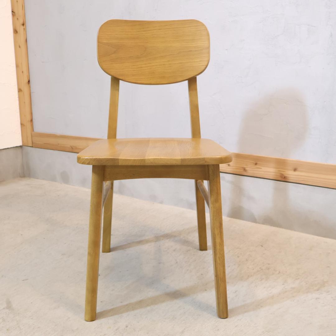 ICHIBA 市場家具 Rasic オーク材 ダイニングチェア レトロ 椅子 - メルカリ