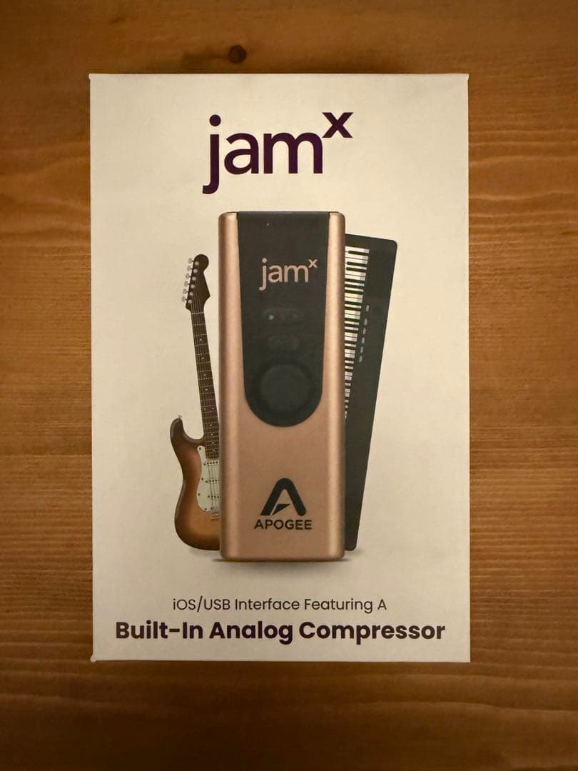 Apogee jam x オーディオインターフェイス
