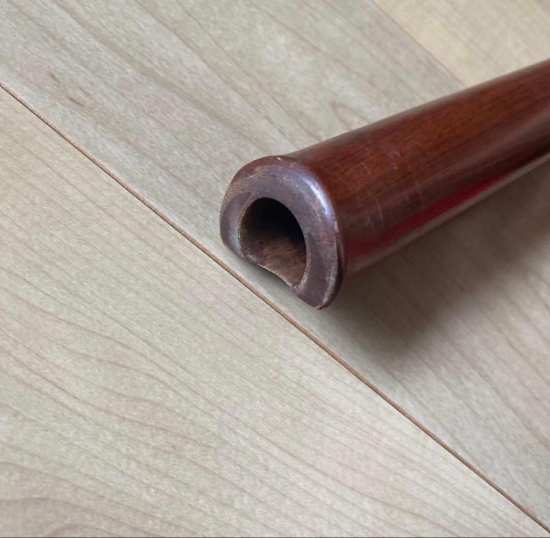 木製　尺八 ケース付き