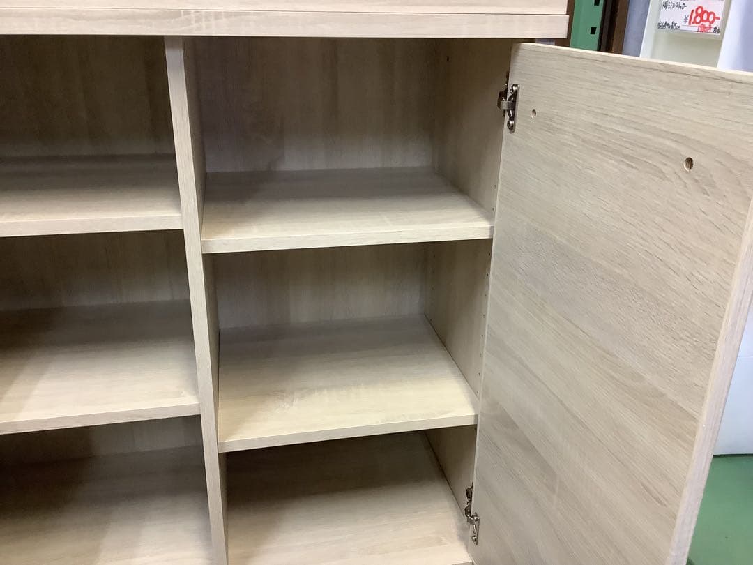 佐藤産業　ラフィカ　オプションテーブル　キャビネットセット