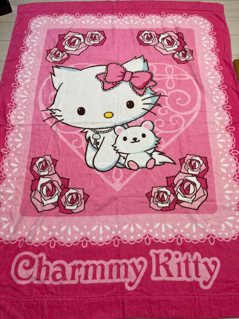 激レア☆チャーミーキティ☆タオルケット