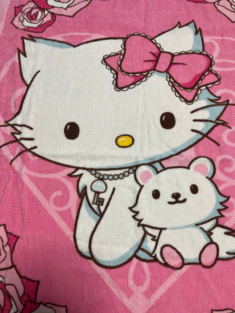 激レア☆チャーミーキティ☆タオルケット