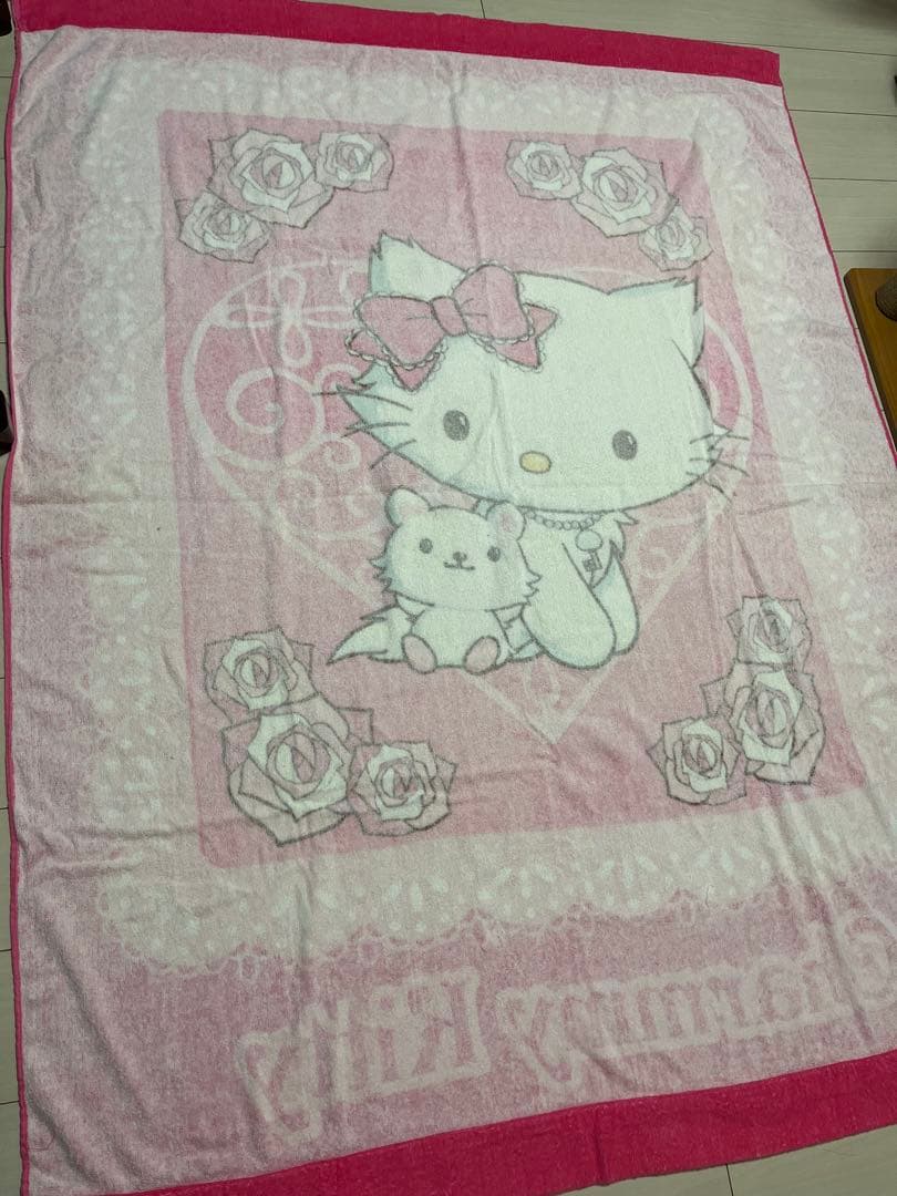 激レア☆チャーミーキティ☆タオルケット