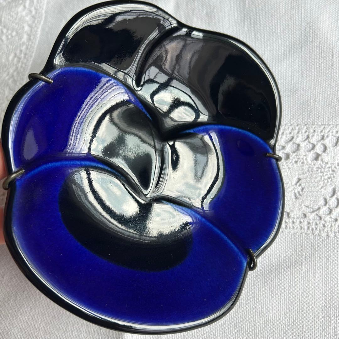 【希少】アラビア ヴィンテージ ビオラ アートピース