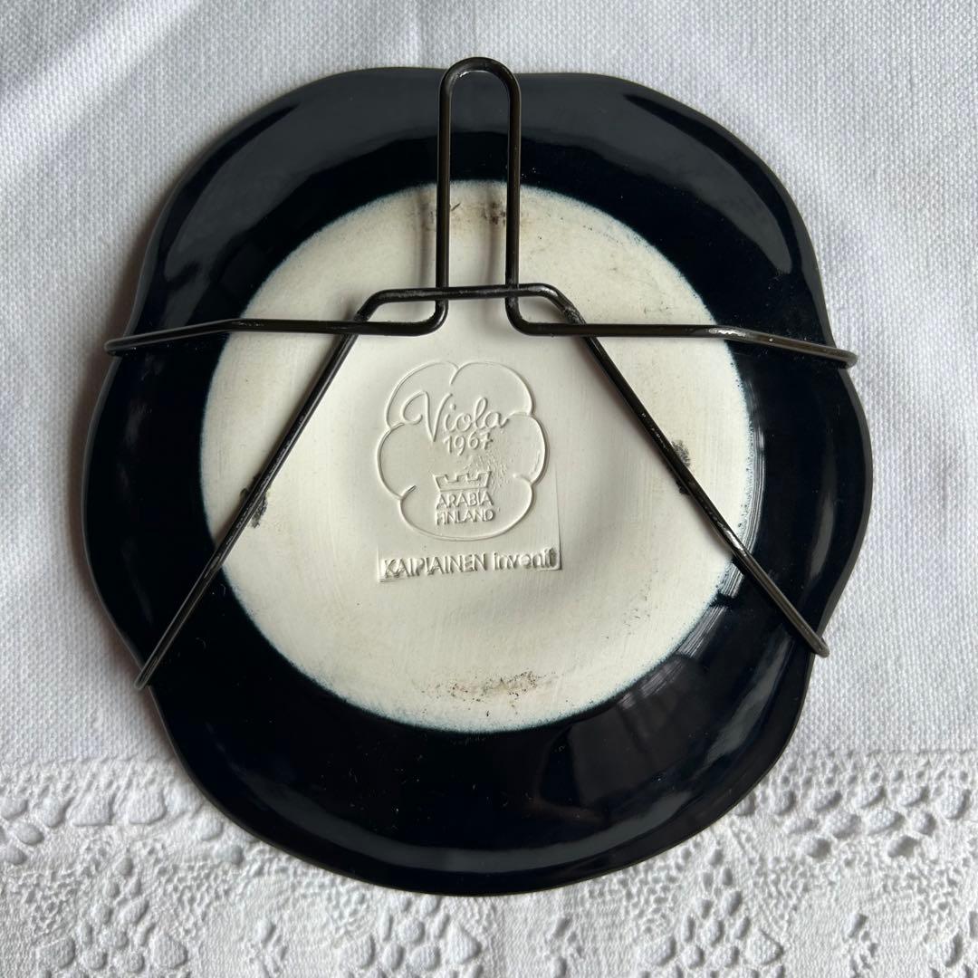 【希少】アラビア ヴィンテージ ビオラ アートピース