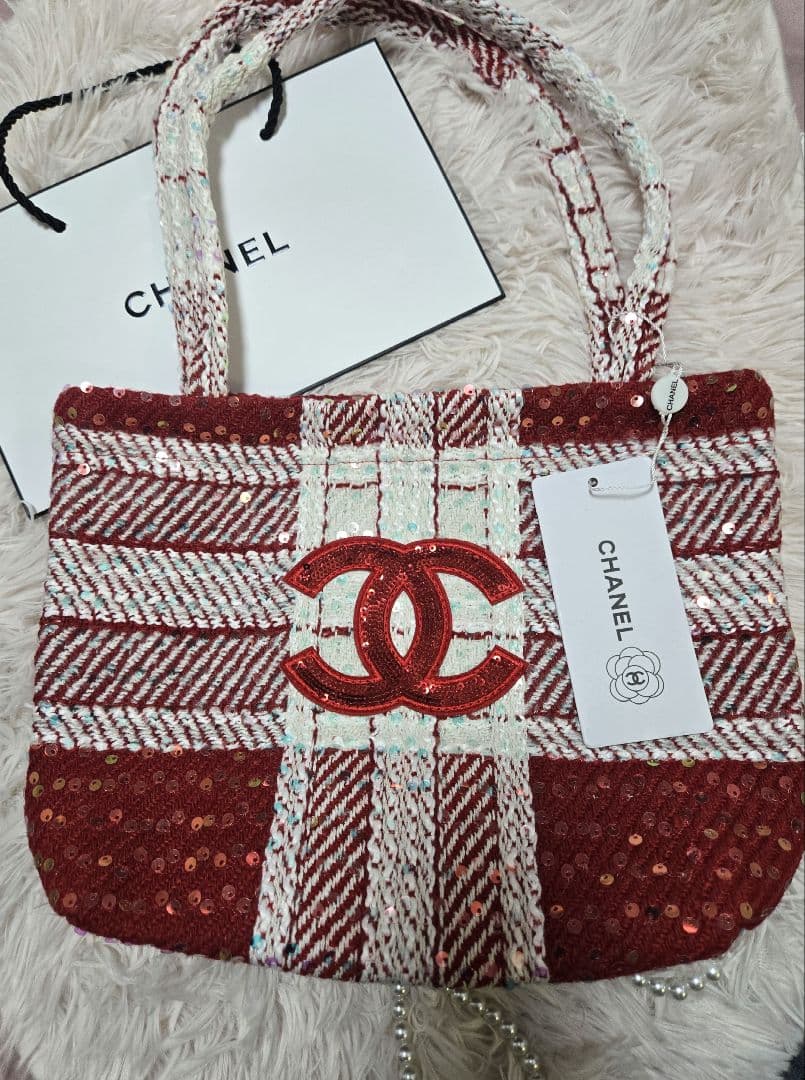 みんみん シャネル ノベルティトートバッグ 2点