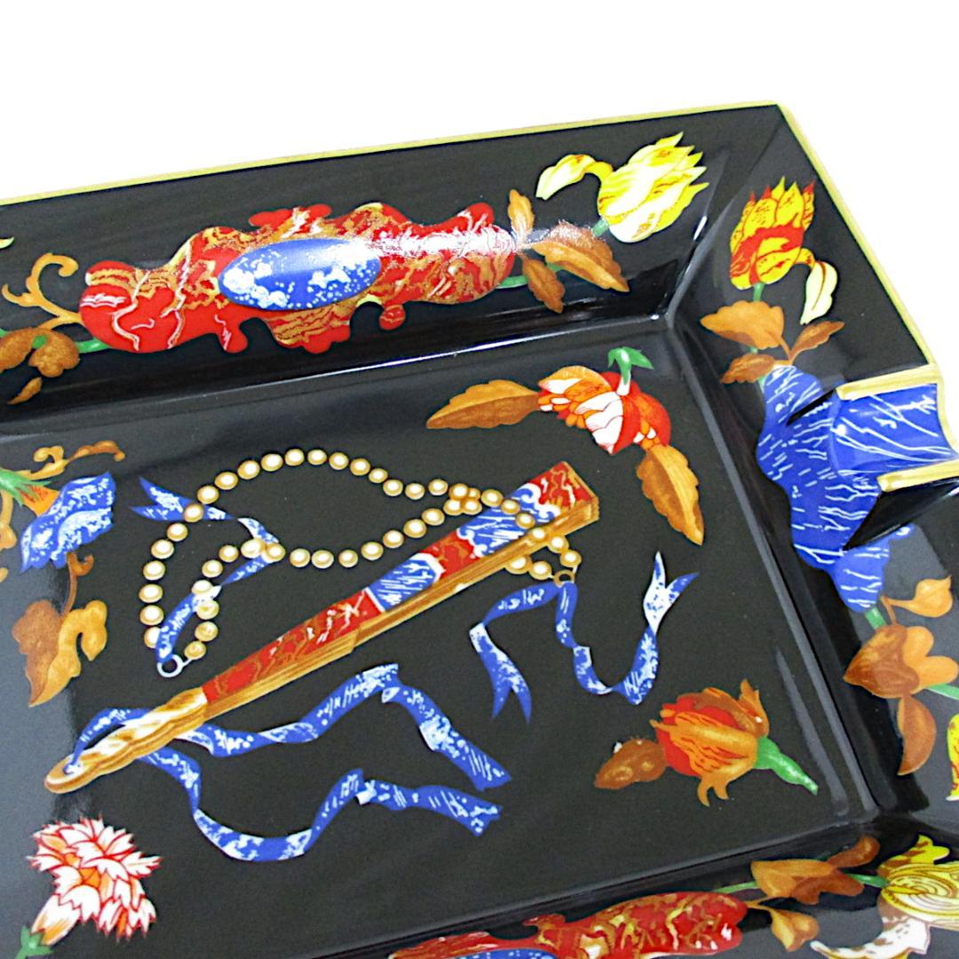 HERMES エルメス アッシュトレイ 灰皿 小物入れ 花柄 美品 - メルカリ
