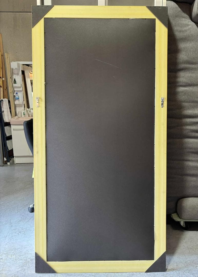 ひかるアンティーク調 ゴールド ミラー 姿見 90cmX180cmUsed