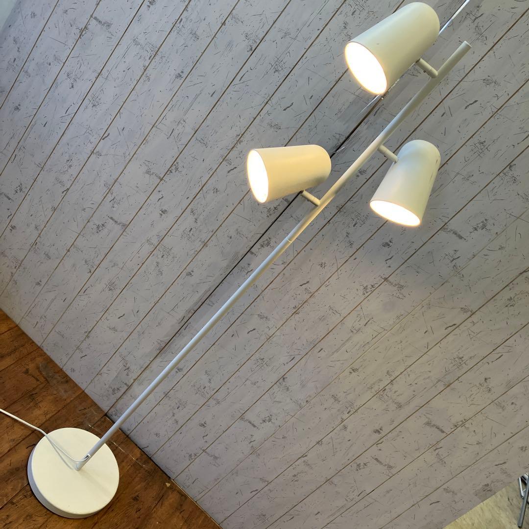 イケア IKEA hudene 3連灯 フロアライト 間接照明 照明器具 - メルカリ