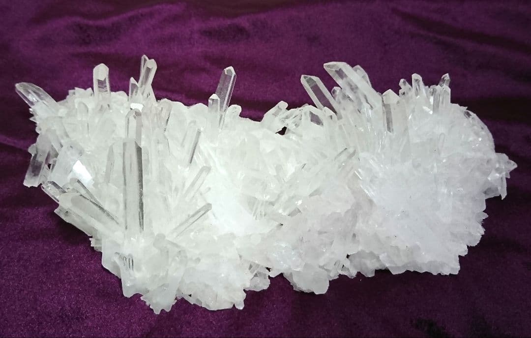 商品の説明必読！∞ 高品質 四川省産 高品質 水晶クラスター ∞