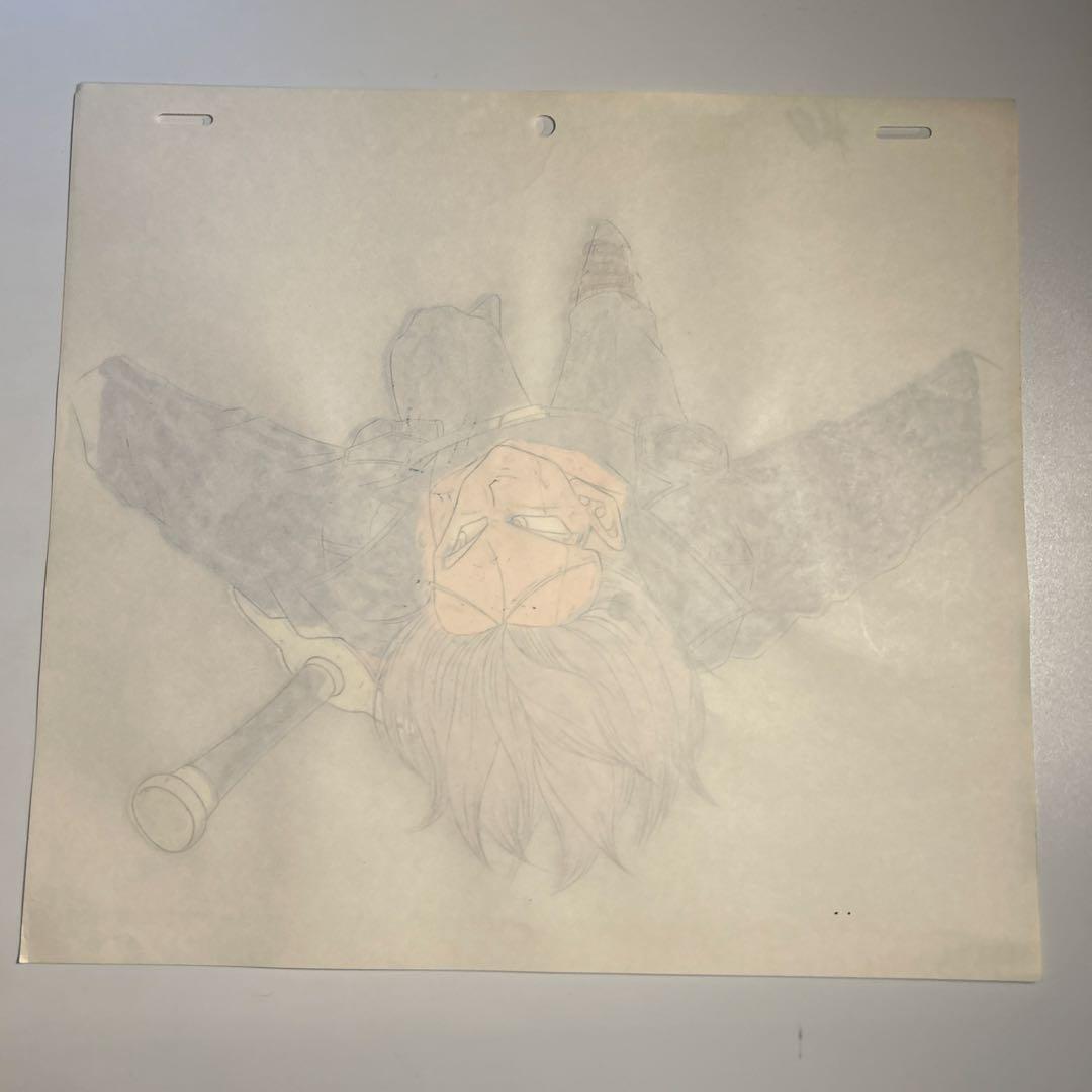 鳥山明「ドラゴンボールＺ」セル画　トランクス